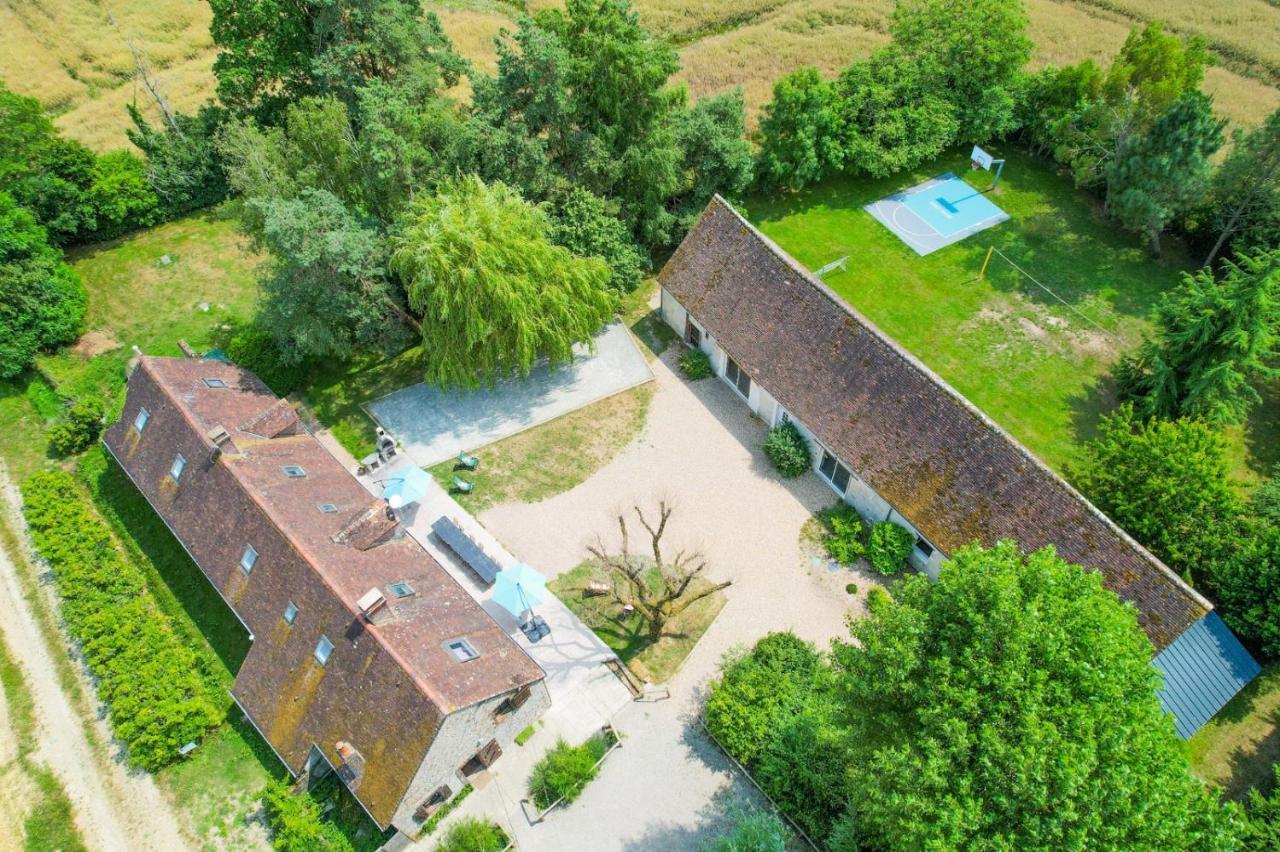 Crazy Villa Champs Corons 61 - Interior Heated Pool - 2H From Paris - 30P Les Menus Buitenkant foto
