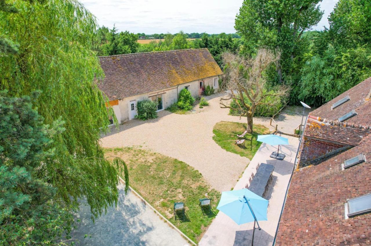 Crazy Villa Champs Corons 61 - Interior Heated Pool - 2H From Paris - 30P Les Menus Buitenkant foto