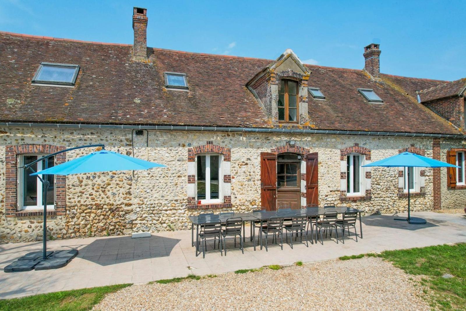 Crazy Villa Champs Corons 61 - Interior Heated Pool - 2H From Paris - 30P Les Menus Buitenkant foto
