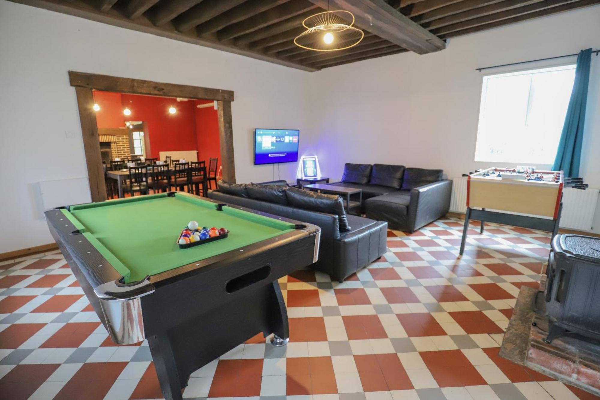Crazy Villa Champs Corons 61 - Interior Heated Pool - 2H From Paris - 30P Les Menus Buitenkant foto