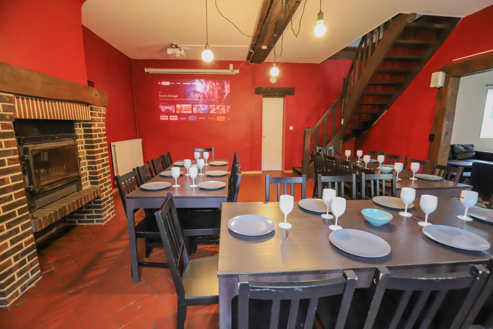 Crazy Villa Champs Corons 61 - Interior Heated Pool - 2H From Paris - 30P Les Menus Buitenkant foto