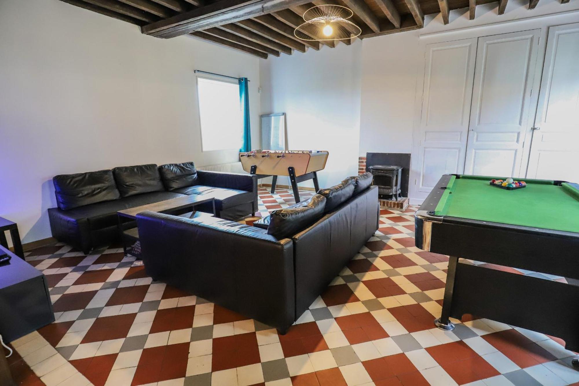 Crazy Villa Champs Corons 61 - Interior Heated Pool - 2H From Paris - 30P Les Menus Buitenkant foto