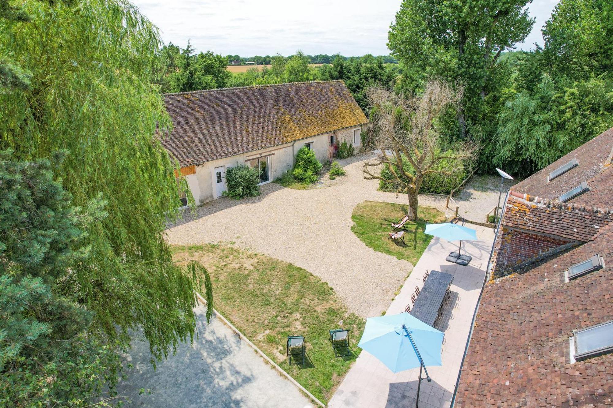 Crazy Villa Champs Corons 61 - Interior Heated Pool - 2H From Paris - 30P Les Menus Buitenkant foto